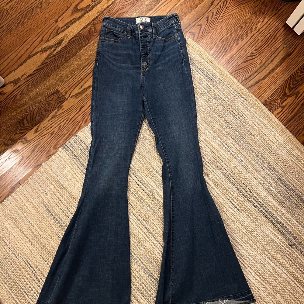 Free People Twenty-Seven Bell Bottom Jeans